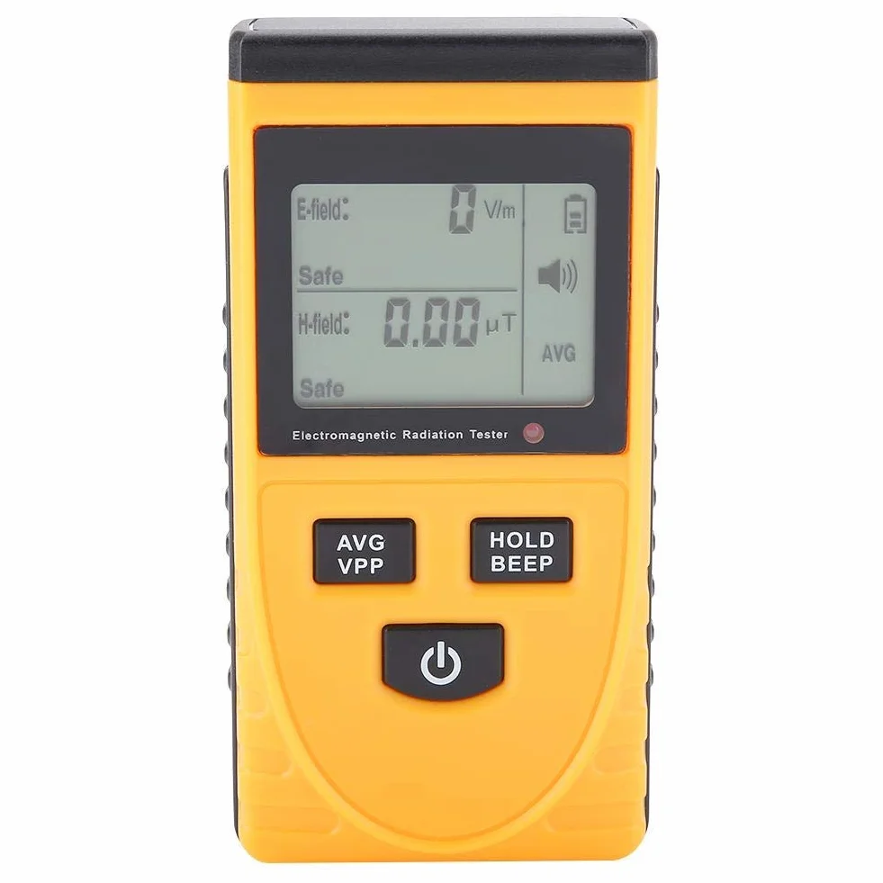 Detektor promieniowania, cyfrowy detektor promieniowania elektromagnetycznego GM3120, cyfrowy detektor promieniowania LCD, tester EMF, przepustowość testowa 5 Hz-3500 MHz